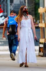 OLIVIA PALERMO Out with Her Dog in New York 07/20/2020