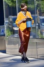 OLIVIA PALERMO Wearing a Mask Out in New York 07/13/2020