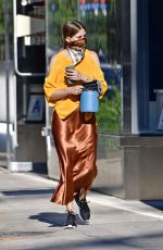 OLIVIA PALERMO Wearing a Mask Out in New York 07/13/2020