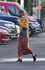 OLIVIA PALERMO Wearing a Mask Out in New York 07/13/2020