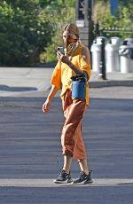 OLIVIA PALERMO Wearing a Mask Out in New York 07/13/2020