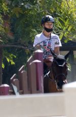 OLIVIA WILDE at Horseback Riding in Thousand Oaks 07/23/2020