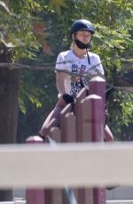 OLIVIA WILDE at Horseback Riding in Thousand Oaks 07/23/2020