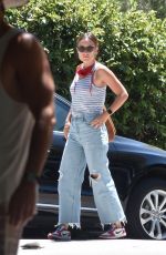 OLIVIA WILDE in Denim Out in Los Feliz 07/11/2020