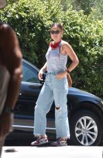 OLIVIA WILDE in Denim Out in Los Feliz 07/11/2020