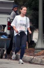 OLIVIA WILDE Out and About in Los Angeles 07/01/2020
