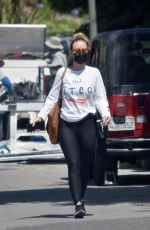 OLIVIA WILDE Out and About in Los Angeles 07/08/2020