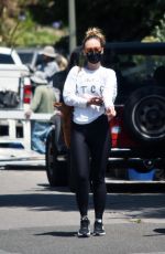 OLIVIA WILDE Out and About in Los Angeles 07/08/2020