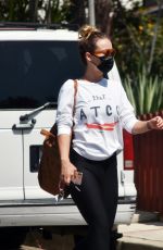 OLIVIA WILDE Out and About in Los Angeles 07/08/2020