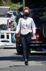 OLIVIA WILDE Out and About in Los Angeles 07/08/2020
