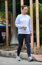 OLIVIA WILDE Out in Los Angeles 07/03/2020