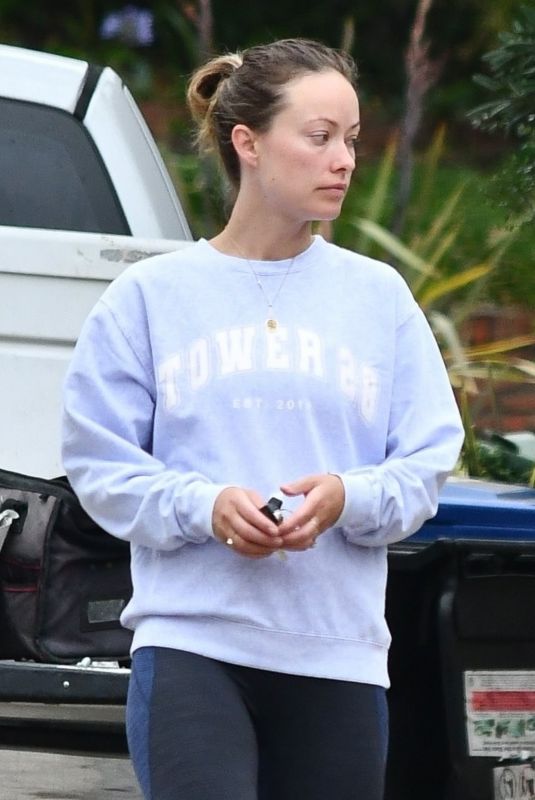 OLIVIA WILDE Out in Los Angeles 07/03/2020
