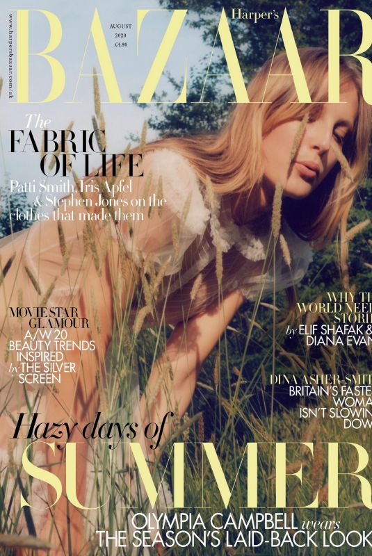 OLYMPIA CAMPBELL in Harper’s Bazaar Magazine, UK August 2020