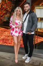 PAIGE TURLEY and Finlay Tapp Out in London 07/27/2020