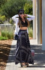 PARIS HILTON Out Shopping in Malibu 07/06/2020