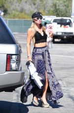 PARIS HILTON Out Shopping in Malibu 07/06/2020