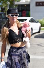 PARIS HILTON Out Shopping in Malibu 07/06/2020