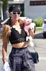 PARIS HILTON Out Shopping in Malibu 07/06/2020