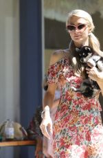 PARIS HILTON Out Shopping in Malibu 07/26/2020