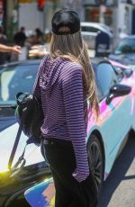 PARIS HILTON Wearing a Mask Out and About in Beverly Hills 07/03/2020