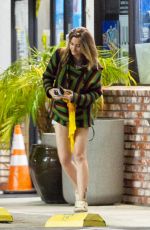 PARIS JACKSON in Denim Shorts at a Gas Station in Los Angeles 06/30/2020