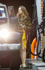 PARIS JACKSON in Denim Shorts at a Gas Station in Los Angeles 06/30/2020
