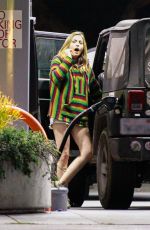 PARIS JACKSON in Denim Shorts at a Gas Station in Los Angeles 06/30/2020