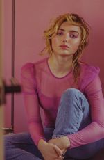 PEYTON ROI LIST at a Photoshoot, July 2020
