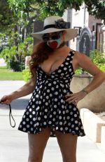 PHOEBE PRICE Out and About in Los Angeles 07/21/2020