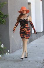 PHOEBE PRICE Out Shopping in Beverly Hills 07/16/2020