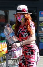 PHOEBE PRICE Out Shopping in Los Angeles 07/03/2020