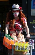 PHOEBE PRICE Out Shopping in Los Angeles 07/03/2020