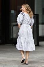 PIXIE LOTT Arrives at Sunday Brunch Show in London 07/26/2020