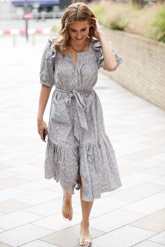 PIXIE LOTT Arrives at Sunday Brunch Show in London 07/26/2020