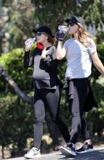 Pregnant KATHERINE SCHWARZENEGGER Out Hikinig with Her Sister CHRISTINA SCHWARZENEGGER in Santa Barbara 07/05/2020