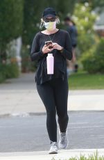 Pregnant KATHERINE SCHWARZENEGGER Out in Brentwood 07/29/2020
