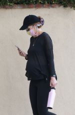 Pregnant KATHERINE SCHWARZENEGGER Out in Brentwood 07/29/2020