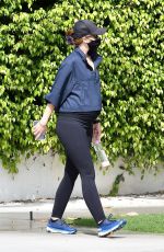 Pregnant KATHERINE SCHWARZENEGGER Out in Los Angeles 06/29/2020