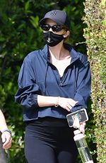 Pregnant KATHERINE SCHWARZENEGGER Out in Los Angeles 06/29/2020