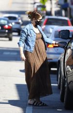 Pregnant KATHERINE SCHWARZENEGGER Out in Los Angeles 07/18/2020