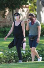 Pregnant KATHERINE SCHWARZENEGGER Out in Santa Monica 07/15/2020