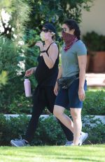Pregnant KATHERINE SCHWARZENEGGER Out in Santa Monica 07/15/2020