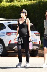 Pregnant KATHERINE SCHWARZENEGGER Out in Santa Monica 07/15/2020