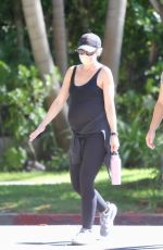 Pregnant KATHERINE SCHWARZENEGGER Out in Santa Monica 07/15/2020