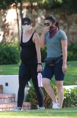 Pregnant KATHERINE SCHWARZENEGGER Out in Santa Monica 07/15/2020