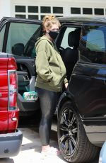 Pregnant KATHERINE SCHWARZENEGGER Out in Santa Monica 07/20/2020