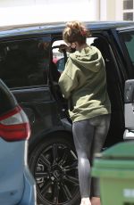 Pregnant KATHERINE SCHWARZENEGGER Out in Santa Monica 07/20/2020