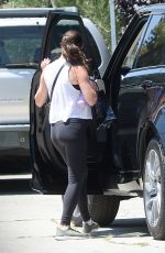 Pregnant LEA MICHELE Out in Los Angeles 07/17/2020