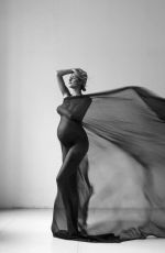 Pregnant LENA GERCKE at a Photohoot, May 2020