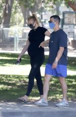Pregnant SOPHIE TURNER and Joe Jonas Out in Los Angeles 07/14/2020